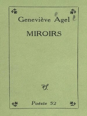 cover image of Miroirs